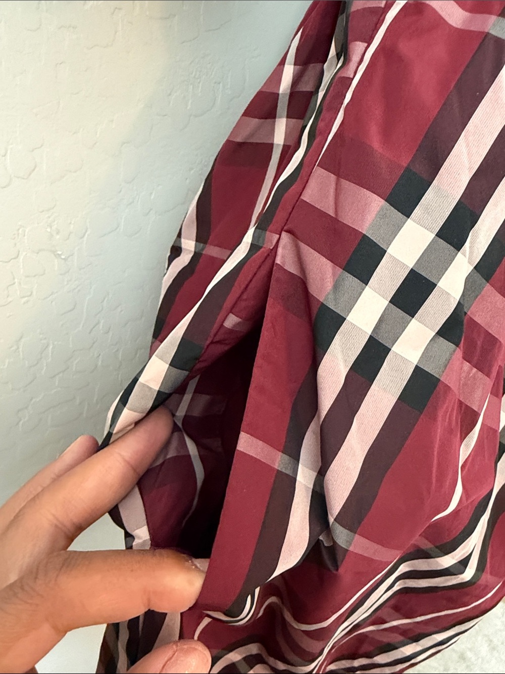 Anthropologie Maeve tartan plaid mini babydoll dress XS - Picture 7 of 9